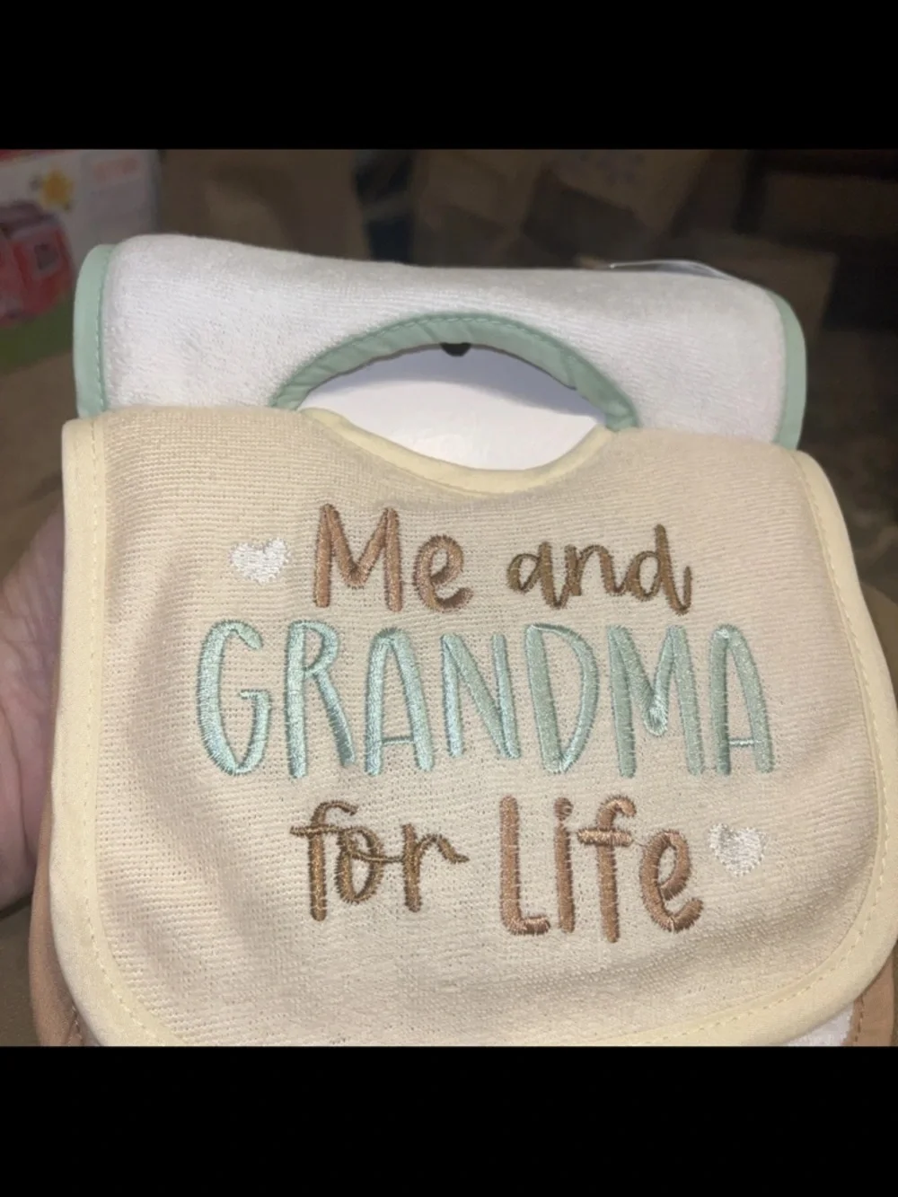 Neat Solutions New Neutral Infant Baby Bibs 2-4pk Grandma 1-5 Pk Newborn